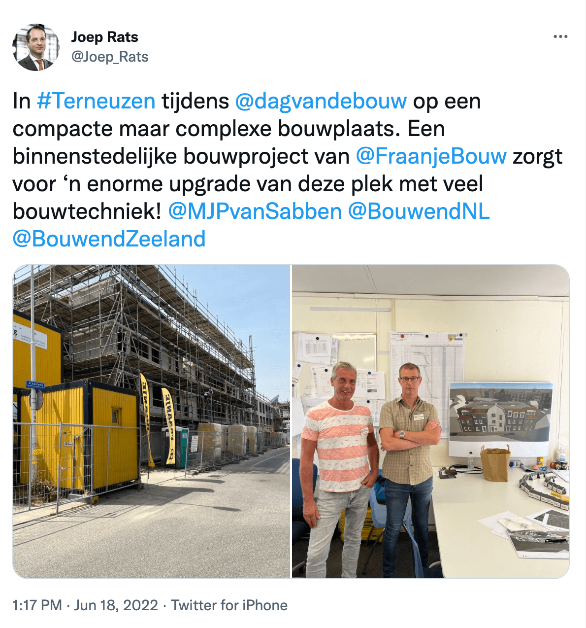 Dag van de Bouw 2022 Fraanje Fraanje