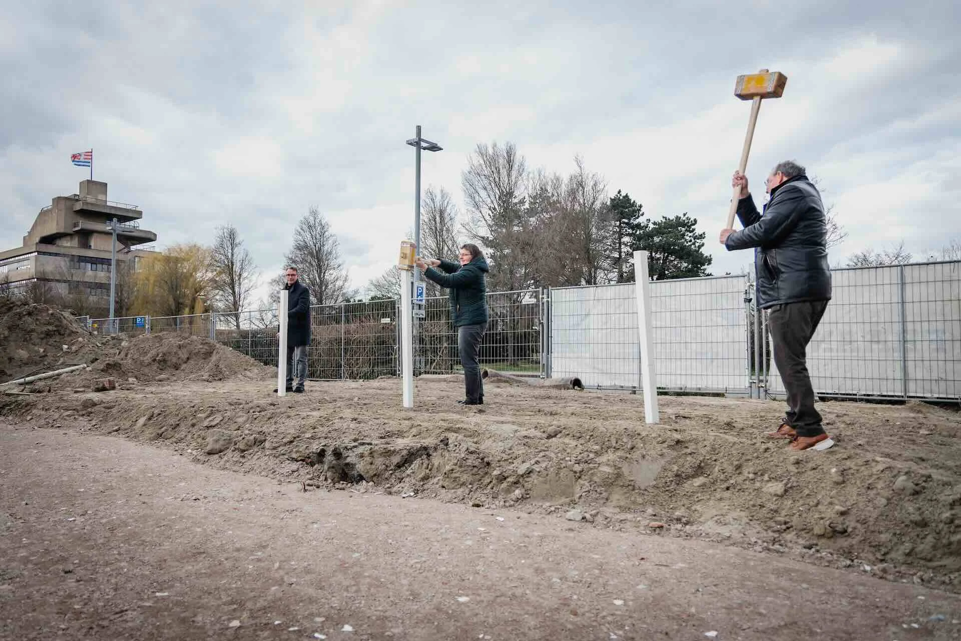 Start bouw Albatros, Terneuzen