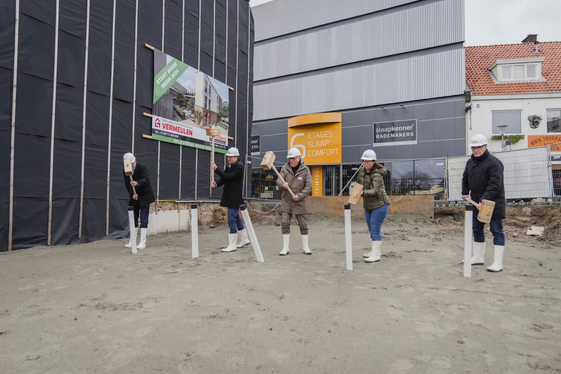Officiële start bouw Kop Van Noord Terneuzen