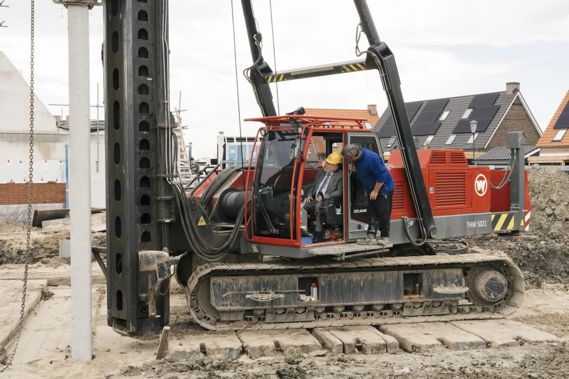 Start bouw viering laatste woningen Aria Fase Blanckx