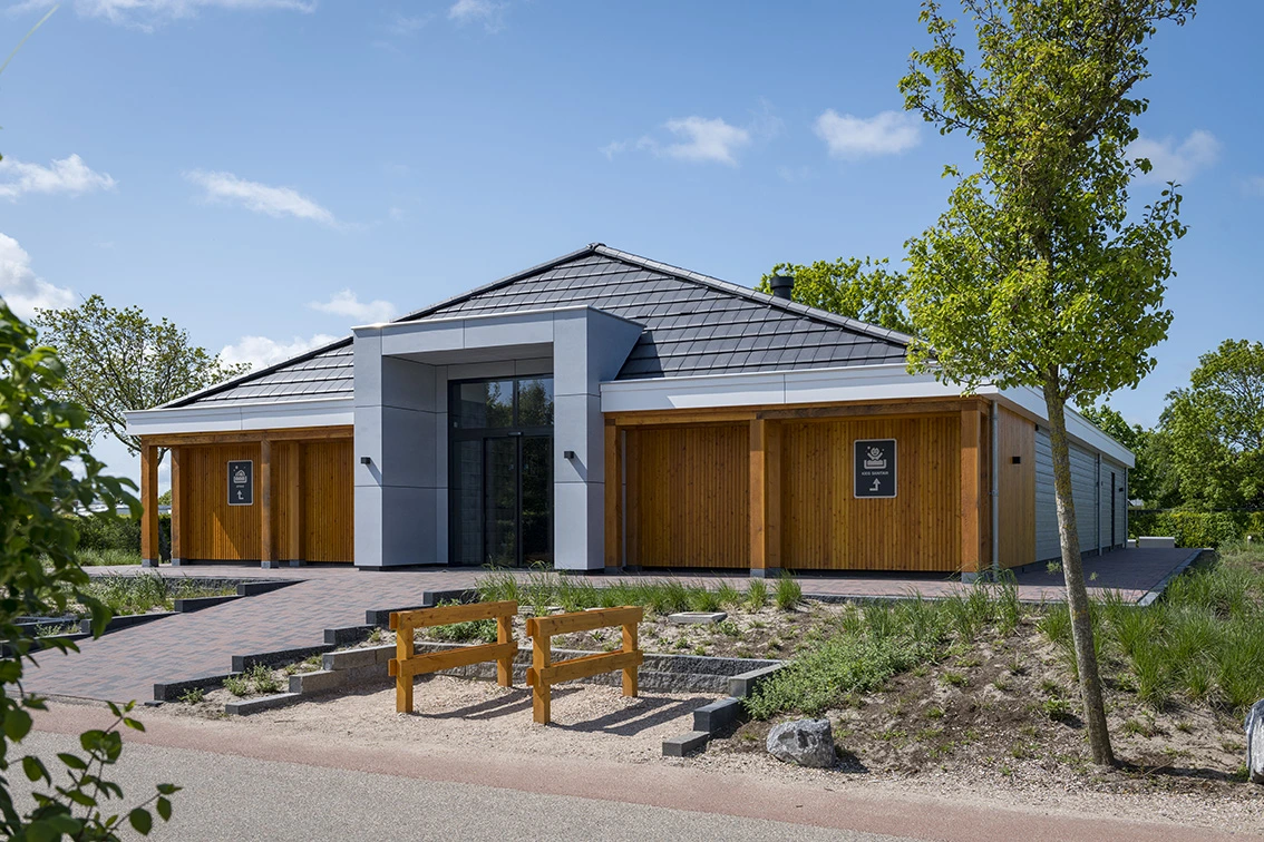 Renovatie sanitairgebouw camping Julianahoeve